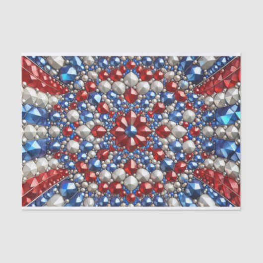 Gewebe-Papier mit niederländischer Farbgestaltung Seidenpapier (Vorderseite)