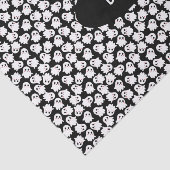 Gewebe Papier mit niedlichen kawaii Geistern. (Ausschnitt)