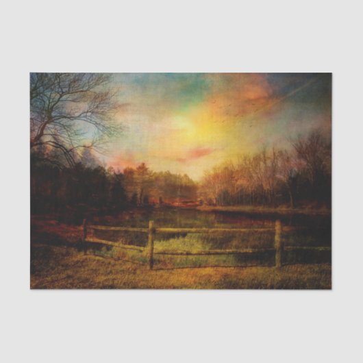 Gewebe Papier-Wecken Frühling Seidenpapier (Vorderseite)