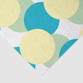 Gewebe: Pastellkreise überschneiden Seidenpapier (Ausschnitt)