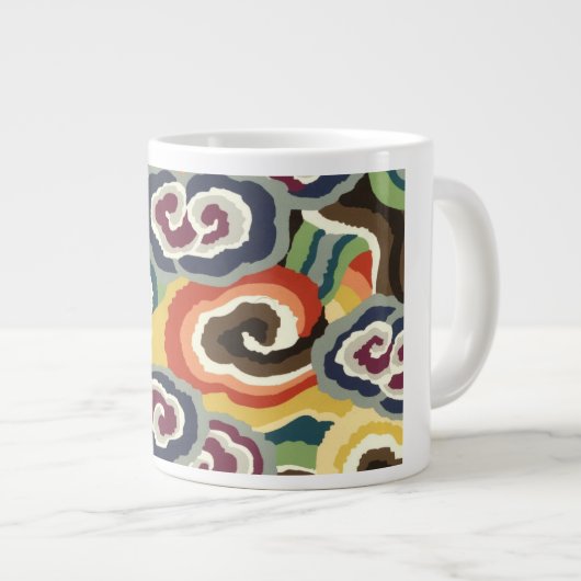 Gewebe Philip Jacobs, tibetanischer Jumbo-Tasse (Vorderseite Rechts)