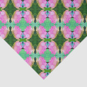 Gewebe Pink Lotus Abstrakt Seidenpapier (Ausschnitt)