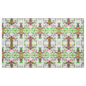 Gewebe, Possum Chicks, Blütengewächse Stoff (Fat Quarter (45,7 x 55,9 cm))