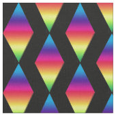 Gewebe - Rainbow Diamonds außerhalb des Set Stoff (Nahaufnahme)