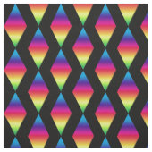 Gewebe - Rainbow Diamonds außerhalb des Set Stoff (Muster)