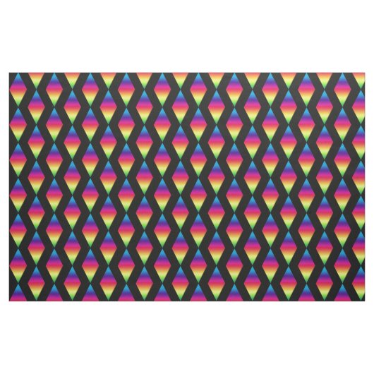 Gewebe - Rainbow Diamonds außerhalb des Set Stoff (Fat Quarter (45,7 x 55,9 cm))