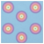 Gewebe - Regenbogenkreise auf blau Stoff (Nahaufnahme)