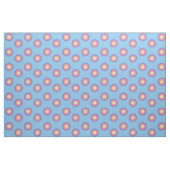 Gewebe - Regenbogenkreise auf blau Stoff (Fat Quarter (45,7 x 55,9 cm))