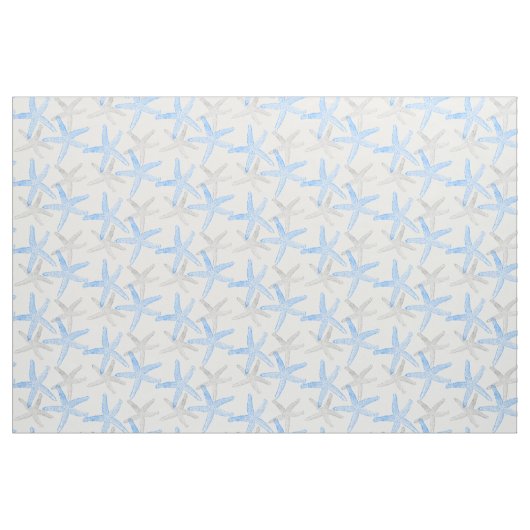Gewebe Seestarfish-Strandblau Stoff (Fat Quarter (45,7 x 55,9 cm))