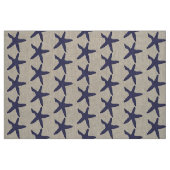 Gewebe Seestarfish-Strandblau Stoff (Fat Quarter (45,7 x 55,9 cm))