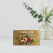 Gewebe-Speicher-Visitenkarte Visitenkarte (Stehend Vorderseite)