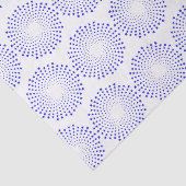 Gewebe: Sternenspiralen Seidenpapier (Ausschnitt)