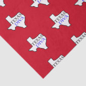 Gewebe "Texas Diva" Seidenpapier (Detail)