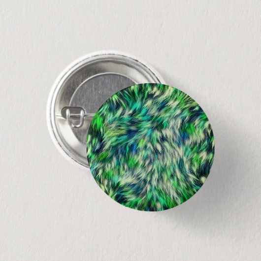 Gewebe Textur Grüne Pelze Design-68745 Button (Vorne & Hinten)