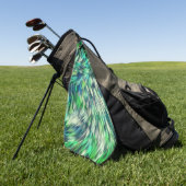 Gewebe Textur Grüne Pelze Design-68745 Golfhandtuch (Gras)