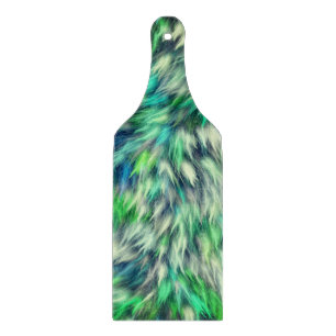 Gewebe Textur Grüne Pelze Design-68745 Schneidebrett