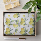 Gewebe und Dekopapier - Zitronenpapier Seidenpapier (Geschenk)