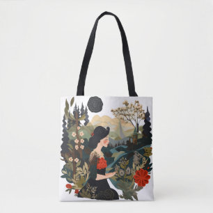 Gewebe und Kreativität Tasche
