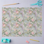 Gewebe und Rose Seidenpapier (Basteln)