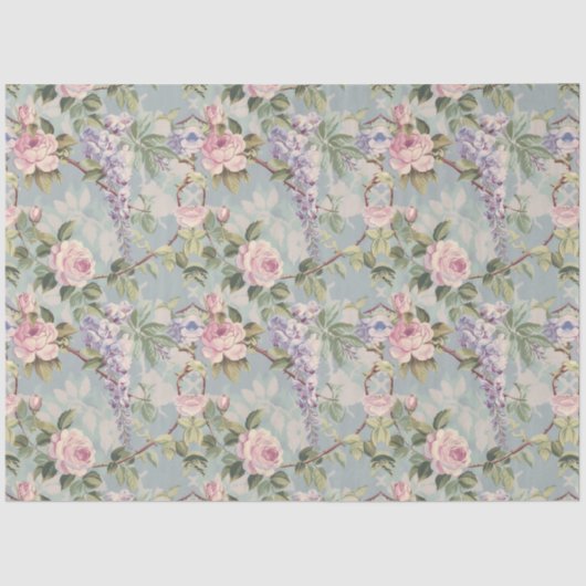 Gewebe und Rose Seidenpapier (Vorderseite)