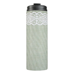 Gewebe und Spitzen  Thermosbecher