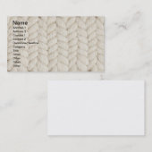 Gewebe Visitenkarte (Vorne/Hinten)