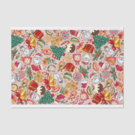 Gewebe - Weihnachtsdesign Seidenpapier