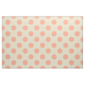 Gewebe: Weiße u. hellrosa Tupfen Stoff (Fat Quarter (45,7 x 55,9 cm))