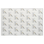 GEWEBE - WODKA-EINKAUFSLISTE STOFF (Fat Quarter (45,7 x 55,9 cm))
