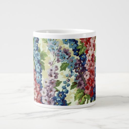 Gewebedelphinium-Tasse Philip Jacobs Jumbo-Tasse (Vorderseite)