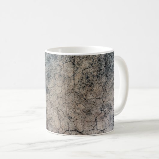 Gewebegrunge gebrochen kaffeetasse (VorderseiteRechts)