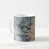 Gewebegrunge gebrochen kaffeetasse (Vorderseite Links)