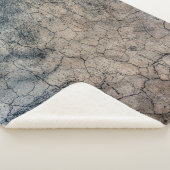 Gewebegrunge gebrochen sherpadecke (3/4)