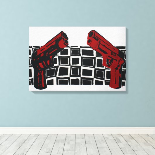 Gewebemalerei Leinwanddruck (Insitu (Holzboden))