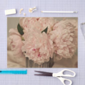 Gewebepapier 10 lb Rosa-Peonie-Anordnung Seidenpapier