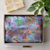 Gewebepapier Abstraktes Hartglas Seidenpapier (Geschenk)