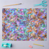 Gewebepapier Abstraktes Hartglas Seidenpapier (Basteln)