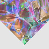 Gewebepapier Abstraktes Hartglas Seidenpapier (Ausschnitt)