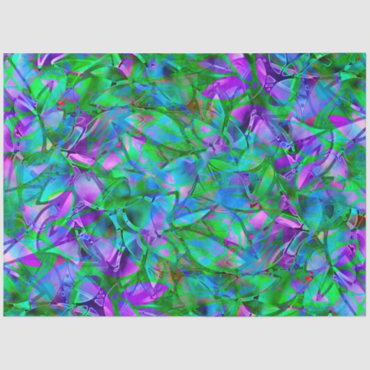 Gewebepapier Abstraktes Hartglas Seidenpapier (Vorderseite)