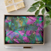 Gewebepapier Abstraktes Hartglas Seidenpapier (Geschenk)