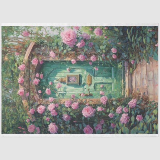 Gewebepapier - ätherische Tür Seidenpapier (Vorderseite)