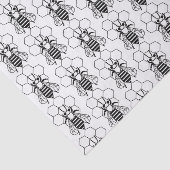 Gewebepapier - Bienen Seidenpapier (Ausschnitt)