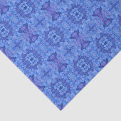 Gewebepapier - Blaue Hydrangeas Seidenpapier (Ausschnitt)