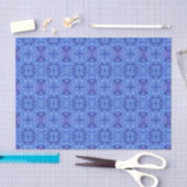 Gewebepapier - Blaue Hydrangeas Seidenpapier (Handwerk)