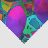 Gewebepapier Blumenmuster Fraktal Art Seidenpapier (Ausschnitt)