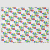 Gewebepapier - Farbblasen Seidenpapier (Vorderseite)