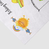 Gewebepapier Fischerei Regenbogenfischerei Seidenpapier (Ausschnitt)