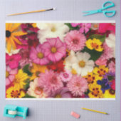 Gewebepapier - Gemischte Blume - HAMbyWG Seidenpapier (Basteln)