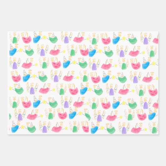 Gewebepapier Geschenkpapier Set (Vorderseite)