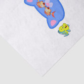 Gewebepapier Katzenfisch Seidenpapier (Ausschnitt)